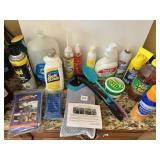 CLEANING PRODUCTS SUCH AS SOFT SCRUB, PINE SOL,
