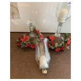 CANDLE HOLDERS GLASS