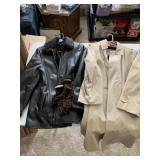 LONDON FOG JACKET, WORTHINGTON LAMBSWOOL SZ. M