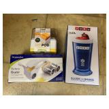 ZOKU SLUSH CHP, CHEESE STORAGE, ROTARY GRATER