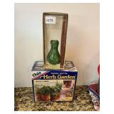 CHIA TERRACOTTA HERB GARDEN NEW INBOX AND REED