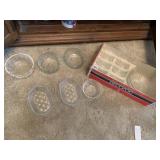GLASS SERVING PIECES