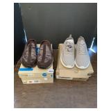 2 PAIRS SHOES NEW W/ BOXES