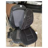 MASSAGING SEAT AND BACK CUSHIONS
