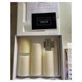 NEW IN BOX BATTERY/REMOTE OPERATED CANDLES