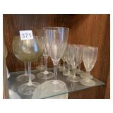 WINE AND OTHER GLASSES