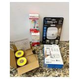 LED BATTERY OPERATED DISK LIGHTS, TWO SMART
