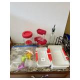 PICKLE JAR, SHAKER CONTAINERS, OIL CRUET, NAPKIN