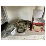 LENOX CANDLE HOLDER, JEWELRY ORGANIZER BAG, NEW