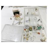 EARRINGS, NECKLACES INCLUDING VINTAGE