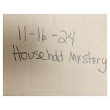 HOUSEHOLD MYSTERY BOX 11" X 16" X 24"