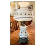 HAND PAINTED ELECTRIFIED LAMP