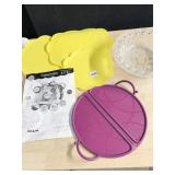 GLASS BOWL, SAFE GRABS