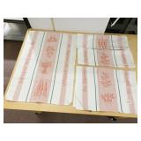 4 FRENCH LINEN TEA TOWELS