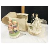 NEW ORLEANS MUSIC FENCE SITTERS AND WEDDING CAKE