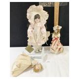 DOLLS ONE SEYMOUR MANN DOLL, GORHAM DOLL, ONE W/