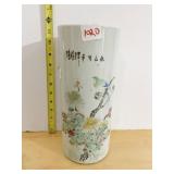 EARLY ANTIQUE 1900S CHINESE VASE, 11", NO DAMAGE