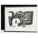 CHARCOAL PICTURE SIGNED #117/220 CAROL SUMMERS