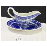 SHENANGO CHINA BLUE AND WHITE BALTIMORE AND OHIO