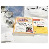SPANISH AND MEDICAL SPANISH 3X MAGNIFICATION