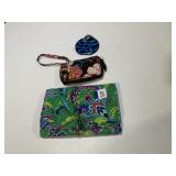 2 VERA BRADLEY BAG AND WALLET