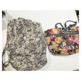 BACKPACK AND COLORFUL PURSE