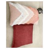 MULTI COLOR ZIPPER CLOSURE PILLOW