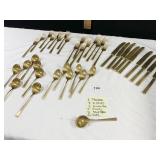 DIRILYTE FLATWARE SET 6 TEASPOONS, 8 DINNER