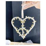 HEART SHAPED ORNAMENTS, TIMES 3