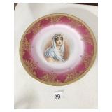 3 PLATES: BAYREUTH BAVARIA 10 1/2 INCH PRINCESS