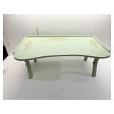 HAND PAINTED SERVING TRAY WITH LEGS