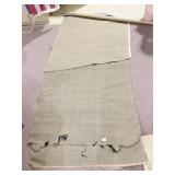 ROBERT KUO UPHOLSTERY FABRIC 40" X 87" APPROX.