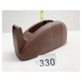 VINTAGE HEAVY METAL SCOTCH TAPE DISPENSER