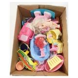 ASSORTED DOLL CLOTHING AND ACCESSORIES