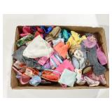 ASSORTED DOLL CLOTHING AND ACCESSORIES