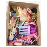 ASSORTED DOLL CLOTHING AND ACCESSORIES