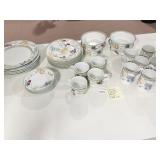 DANSK DINNER WARE SERVICE FOR 4, PLUS EXTRA