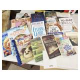 BOOKS INCLUDING FEELING GOOD, 10 DAY BELLY, KETO