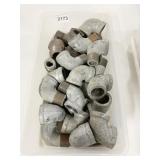 ANGLE THREADED PIPE IN BIN