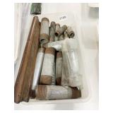 STEEL THREADED PIPE IN BIN