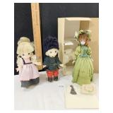 GORHAM ELIZABETH DOLL W/ CERTIFICATE, 2 PRECIOUS