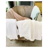 BLANKETS AND LARGE AMOUNT TOWELS