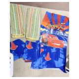 2 CARS BLANKET, BEACH TOWEL
