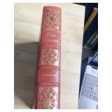 DON QUIXOTE BY CERVANTES, LEATHER BOUND BOOK