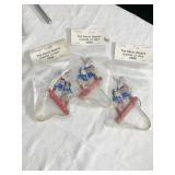 CLINTON VS DOLE PEN CUP NIARA FALLS TRAYS