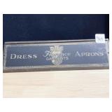 FLORENCE GARMENTS APRONS FRONT DESK PLAQUE