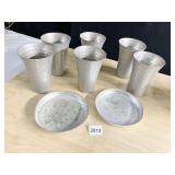 ALUMINUM PLATES & CUPS