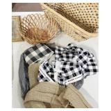 WOVEN BASKET, PICTURES, ETC.