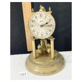 SCHATZ ANNIVERSARY CLOCK W/O GLASS DOME