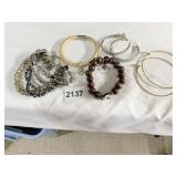 LOLA MAE BRACELET, PIERCED EARRINGS